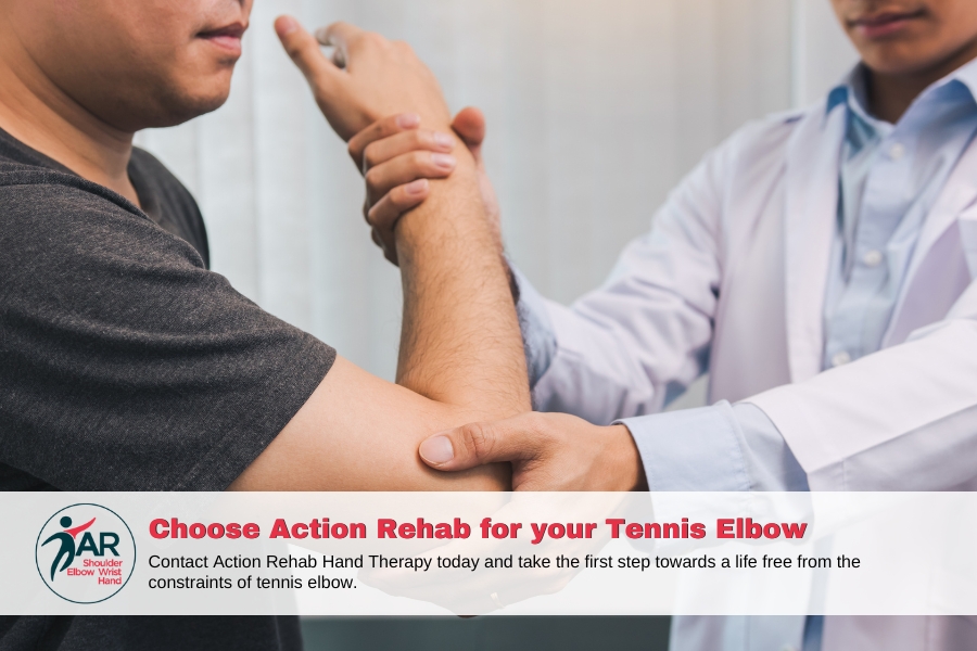 The importance of eccentric and isometric exercise in the treatment of tennis elbow | action rehab hand therapy
