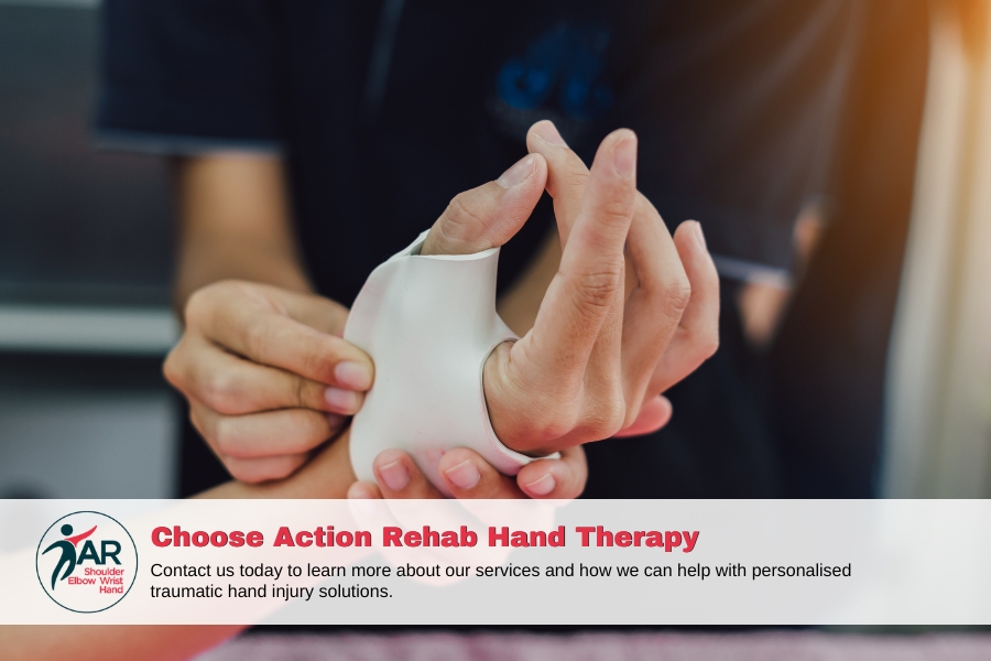 Traumatic hand injury solutions: providing effective hand therapy rehabilitation in regional australia | action rehab hand therapy